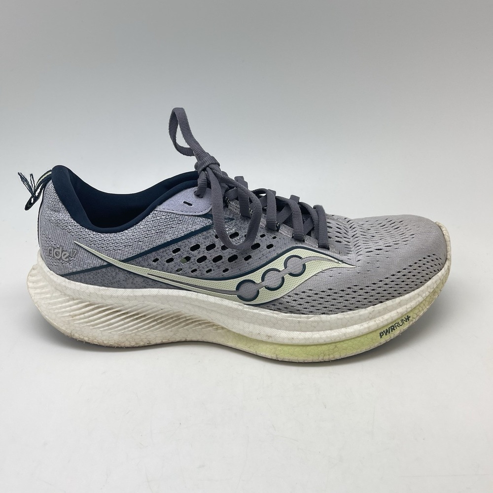 Saucony Sneakers Womens 10.5 Ride 17‎ S10924-110 Purple Running Athletic Shoes